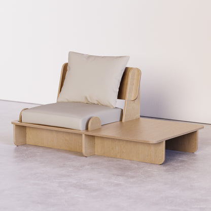 Low Seater with Table