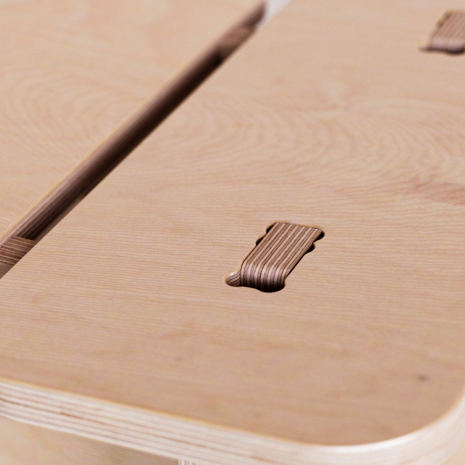 wooden stool close up joinery