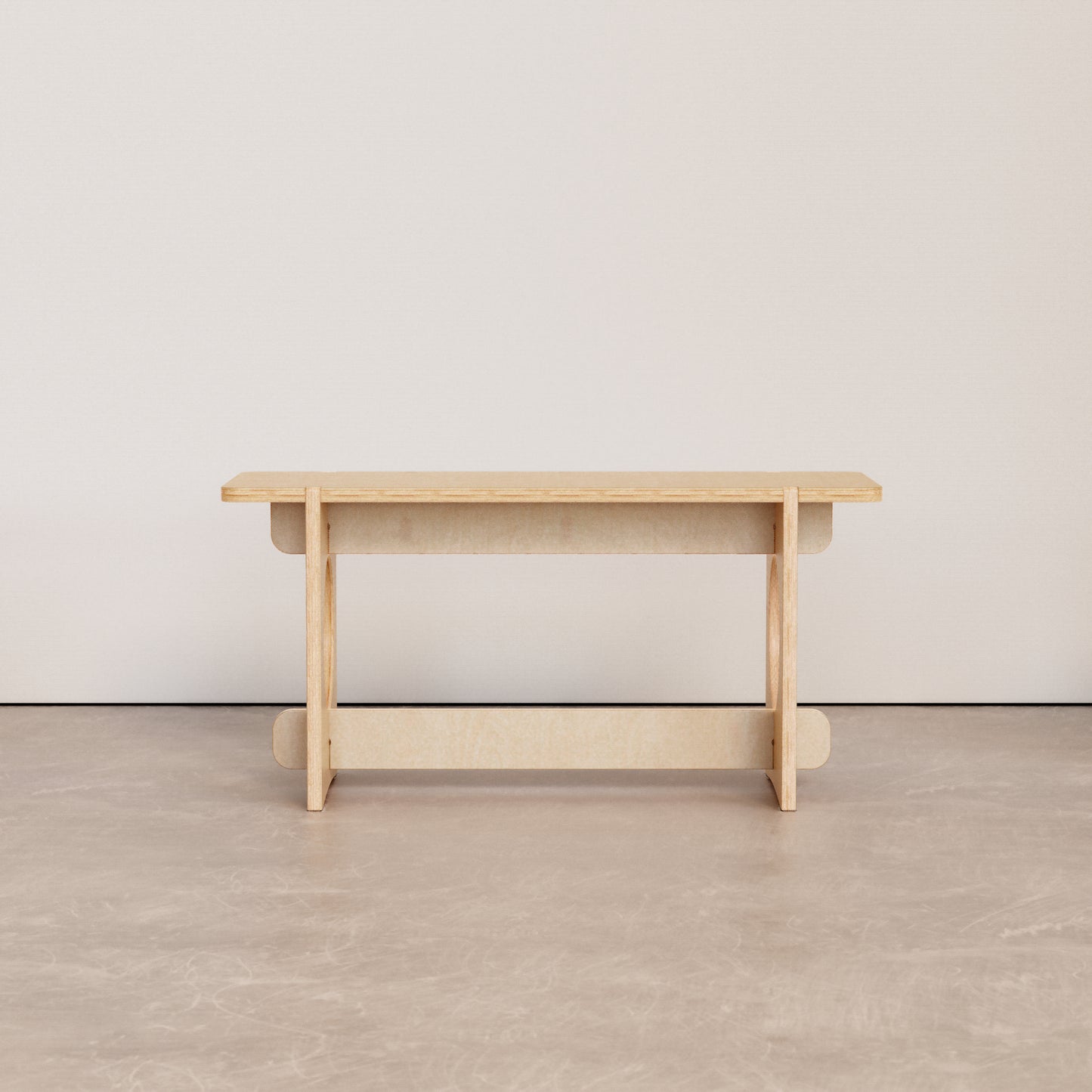 Wood bench, minimalist design, wood, easy assembly, modern design