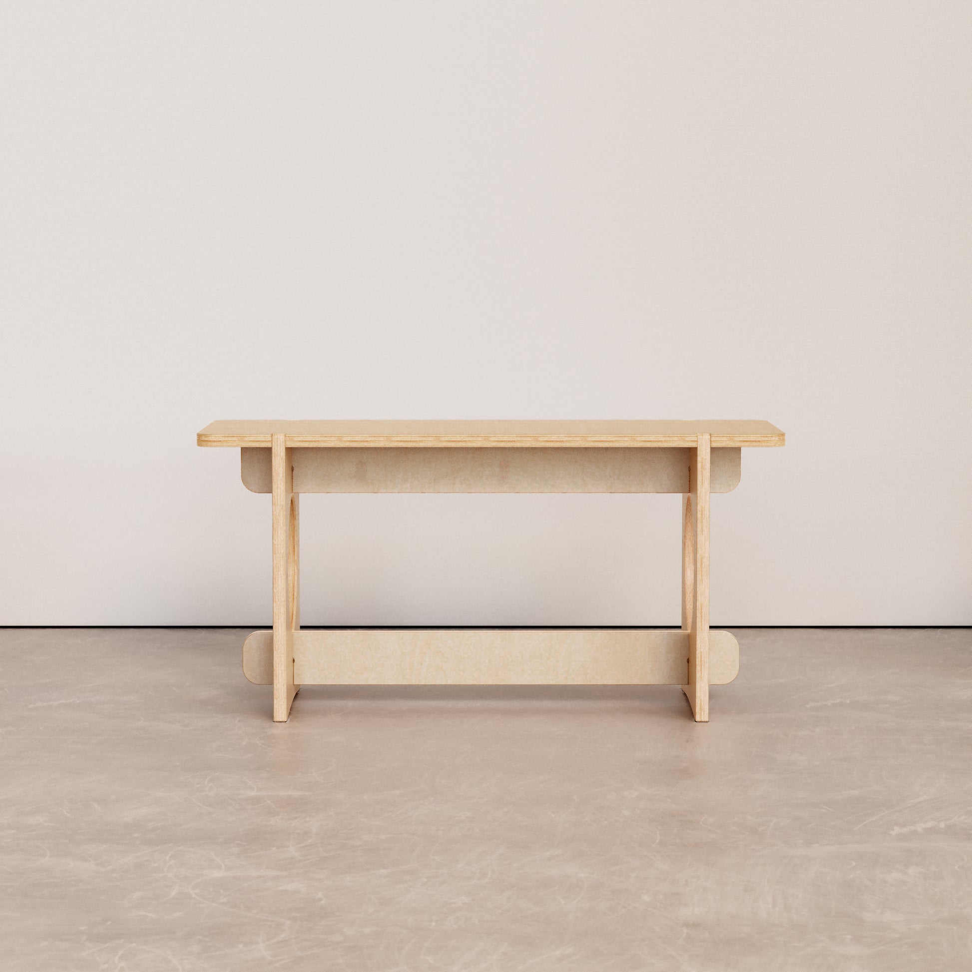 Wood bench, minimalist design, wood, easy assembly, modern design