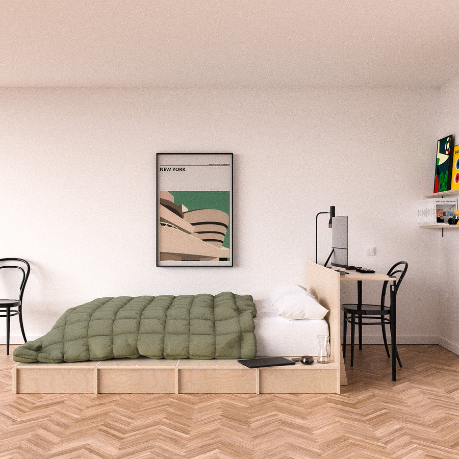 Custom Bed Platform